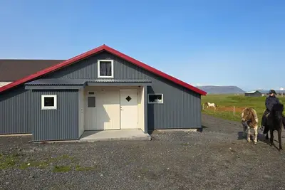 Image de Private stable apartment at Cora's Icelandic horse farm in South Iceland
