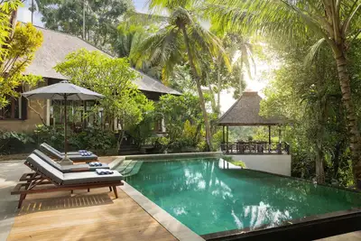 Image de Sanctuary 3 bedrooms villa with forest view in Ubud