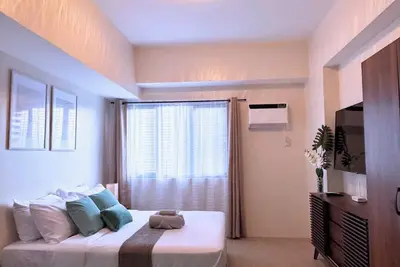 Image de New & Cozy Studio in Cebu! With WiFi, Gym, & Pool—Walk to It Park!