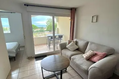 Image de T2 avec Vue Imprenable sur l'Étang de Thau – Terrasse & Parking