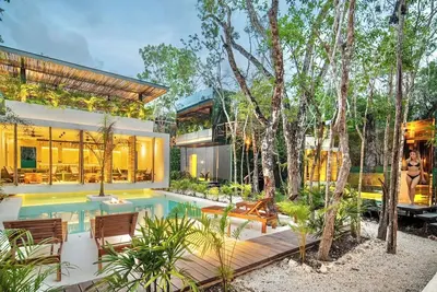 Image de Invisible Loft Experience – Luxury 1br Villa near Holistika, Tulum