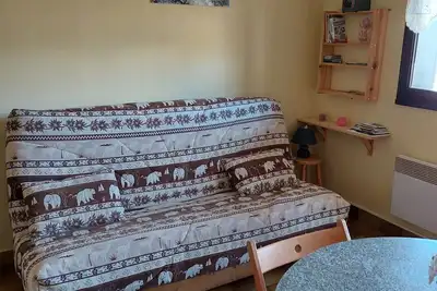 Image de Studio avec vue imprenable sur Serre Chevalier