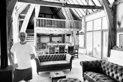 Image de Mediaeval barn. \nin the  Worcestershire countryside, building dates back to 1380