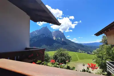 Image de Appartement 'Schönblick' avec vue sur la montagne, piscine commune et Wi-Fi