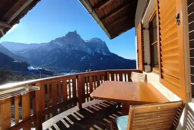 Image de Appartement 'Schlernblick' avec vue sur la montagne, piscine commune et Wi-Fi