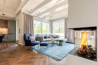 Image de W5, 4-R. App. Meerbl, Og, Fahrst. , Strandkorb - Makani Scharbeutz