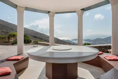 Image de Maison de Vacances 'Faith - Ios' avec Vue sur la Mer, Wi-Fi et Climatisation