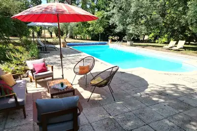 Image de Villa à la campagne pour 10 personnes - Piscine - À 30 min. de Nantes