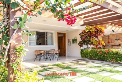 Image de Casa em Manguinhos a 2 min da praia com lazer completo