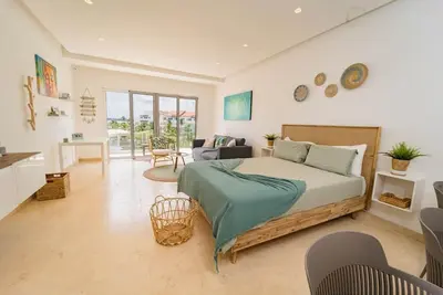 Image de Chic 1-bedroom estudio with Ac, Wifi private beachview  in fabulous Punta Cana