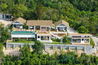 Image de Stunning Panoramic Mountain and Sea View 4 Bedroom Tropical Villa in Koh Phangan