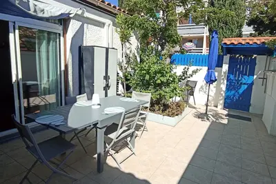 Image de Maison de plage de charme avec terrasse privative ombragée