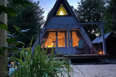 Image de Maison de vacances 'Am Waldrand' avec terrasse privée, jardin privé et Wi-Fi