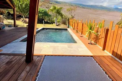 Image de Villa vue mer 4 chambres, 10 pers, à Saint-Leu. Piscine, au calme tout confort!