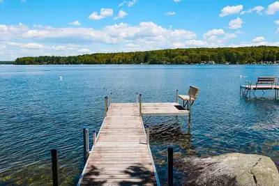 Image de Sebago Lake Winter House • Near Windham • Family
