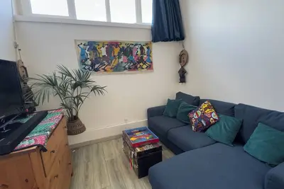 Image de Appartement pour 4 avec cour dans le 18e