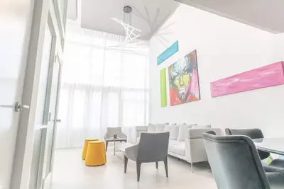 Image de Beautiful villa with a hot tub and access to a private beach