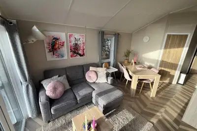 Image de Veluws boshuisje Villa Veenvink met privé wellness in Voorthuizen