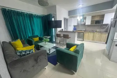 Image de Charmant appartement à Boca Chica avec piscine et salle de sport