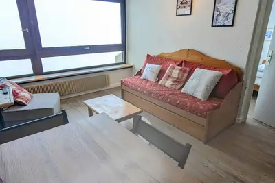 Image de Appartement cosy 2 pièces, 4 pers, pied des pistes