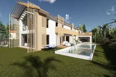 Image de Villa contemporaine au calme avec prestations haut de gamme