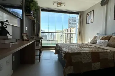 Image de Chic studio with Ac and fitness room in awesome Barra Salvador