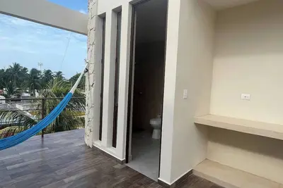 Image de 2-bedroom apartment in delightful Chelem with Ac and rooftop beach view and pool