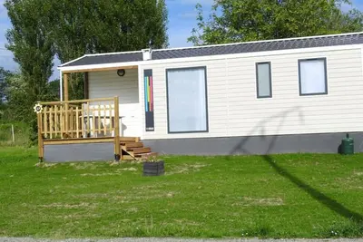 Image de Mobil home moderne avec terrasse - 6 pers.