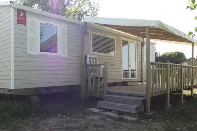 Image de Mobil home 3 chambres avec terrasse, 6 personnes