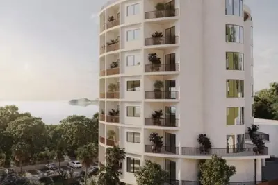 Image de 5-minutes to the beach! Two-Bedroom Apartment with Partial Ocean View