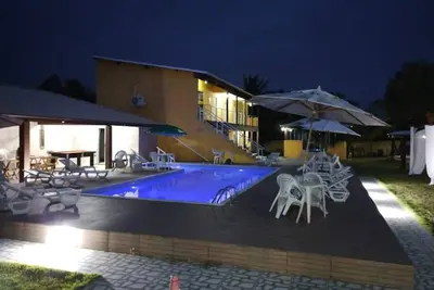 Image de Room for three people with air conditioning, minibar, smart Tv and hammock on the balcony