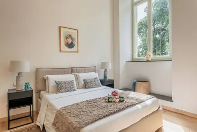 Image de Appartement 'Verdi' avec Jardin Privé, Wi-Fi et Climatisation
