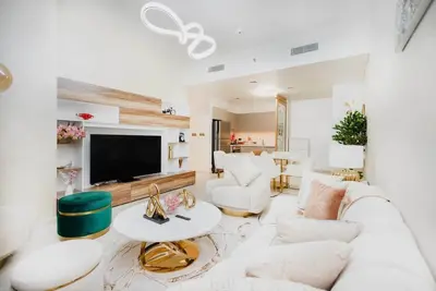 Image de Full Burj Khalifa & Fountain View - 2br Gem