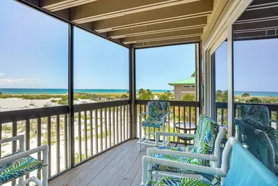 Beachfront Island Condo on Florida Gulf Coast