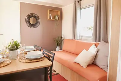 Image de Mobil home 6 pers avec terrasse, 3 chambres
