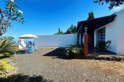 Rural apartment with private garden