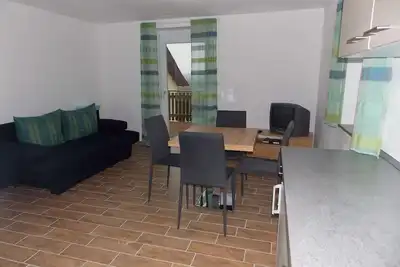 Image de Modern vacation apartment with kitchen