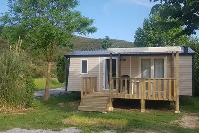 Image de Mobil home 6 pers, terrasse en Ardèche