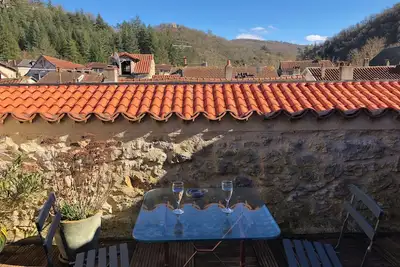 Image de La Maison de l’Imagier - maison de bastide du 13ème siècle avec terrasse de toit