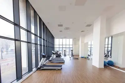 Image de 2-bed apartment with fitness room in Manchester with Old Trafford Stadium View