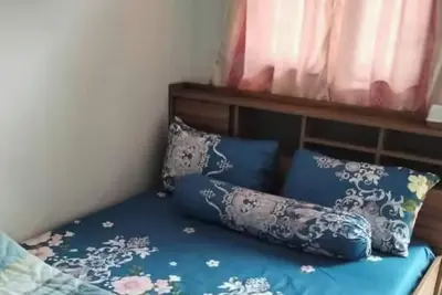 Image de Chambre double économique avec ventilateur uniquement et salle de bain extérieur