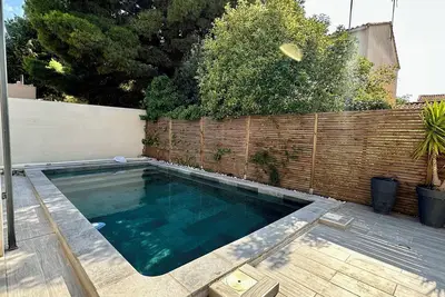 Image de 🌴 Villa climatisée - piscine privée – 6 personnes – Portiragnes Plage à vélo 🚲