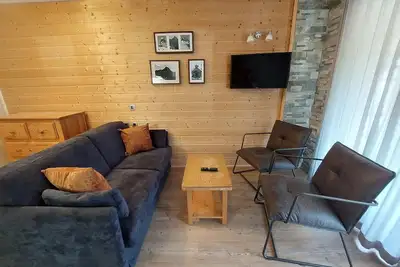 Image de Studio calme avec balcon, près des pistes, parking inclus