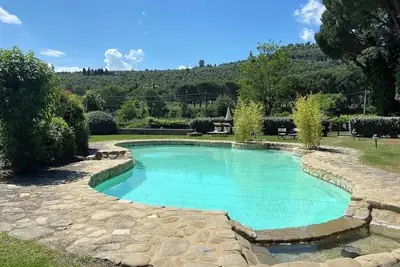 Image de Condo Cortona, luxury apartment for 4 with pool and garden in Tuscany!