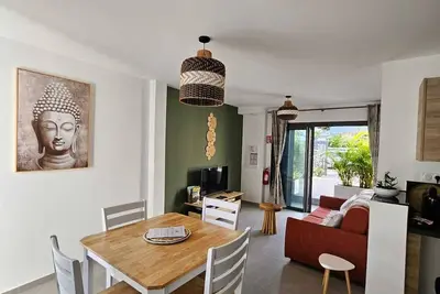 Image de appartement Joly brise 3 à Terre Sainte proche petite plage/Chu