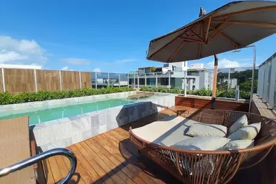 Image de Beira & Mar - Cabo Branco Flat with pool and privileged location!