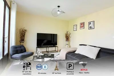 Image de Le 15' de paris - Trois Chambres Appartement, Couchages 8