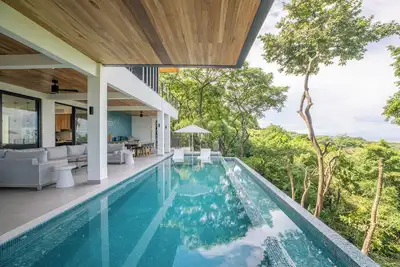 Image de Family Getaway w/ Ocean & Valley Views in Guiones