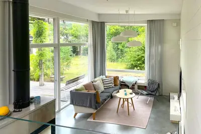 Image de Scandinavian Design Vacation Home. Walk to Beach & National Park!