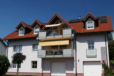 Image de Rhöner Bergblick vacation apartment - vacation apartment with two balconies